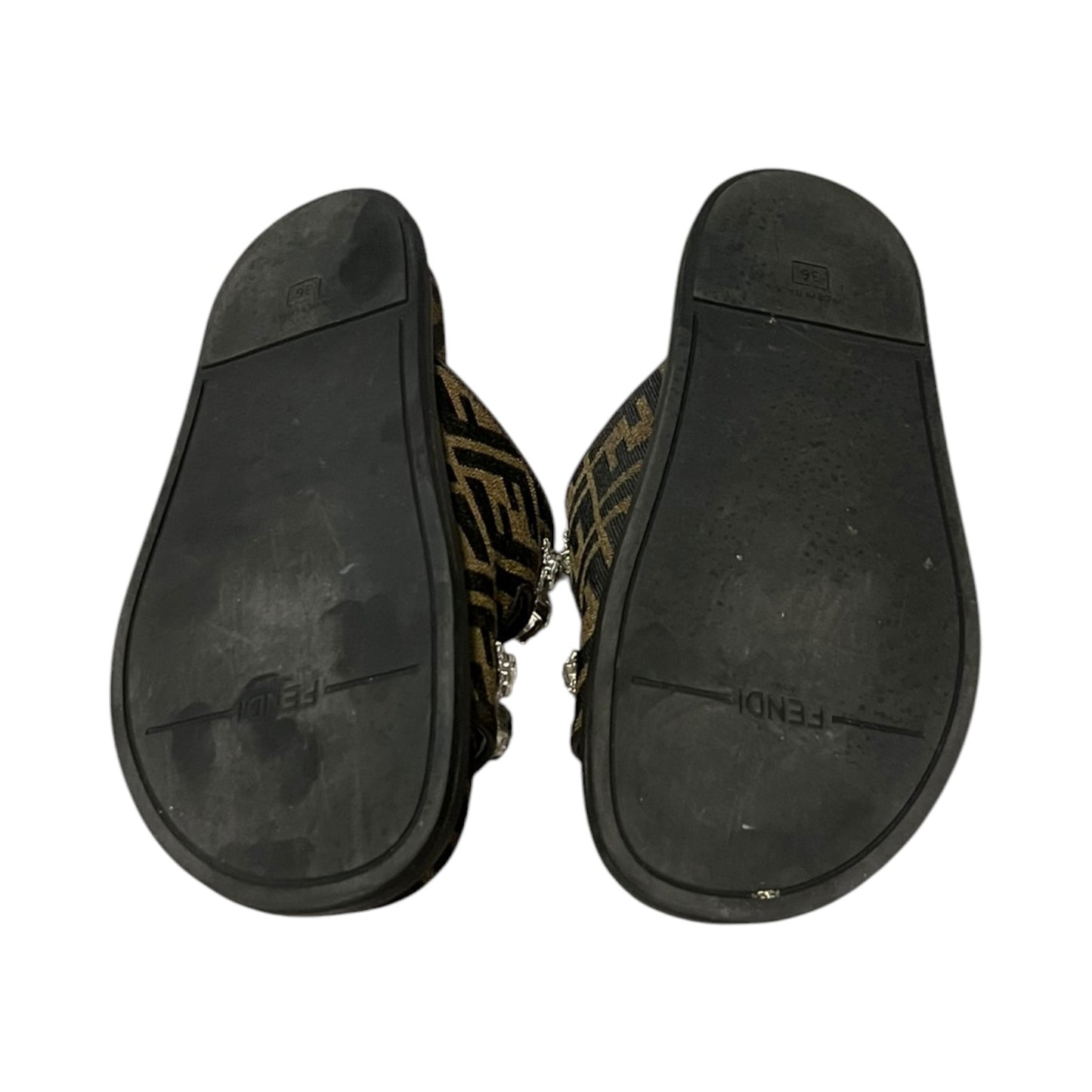 FENDI Fendi Feel Jeweled Sandals | 36