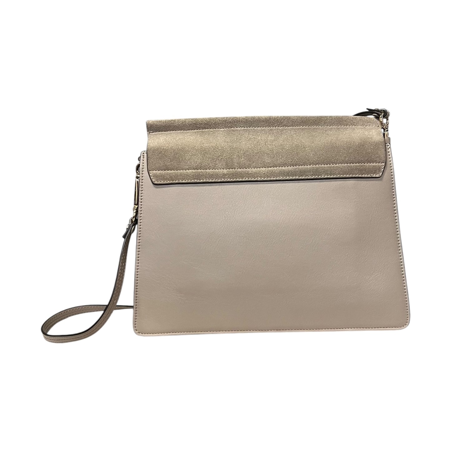 CHLOE Faye Shoulder Bag in Taupe