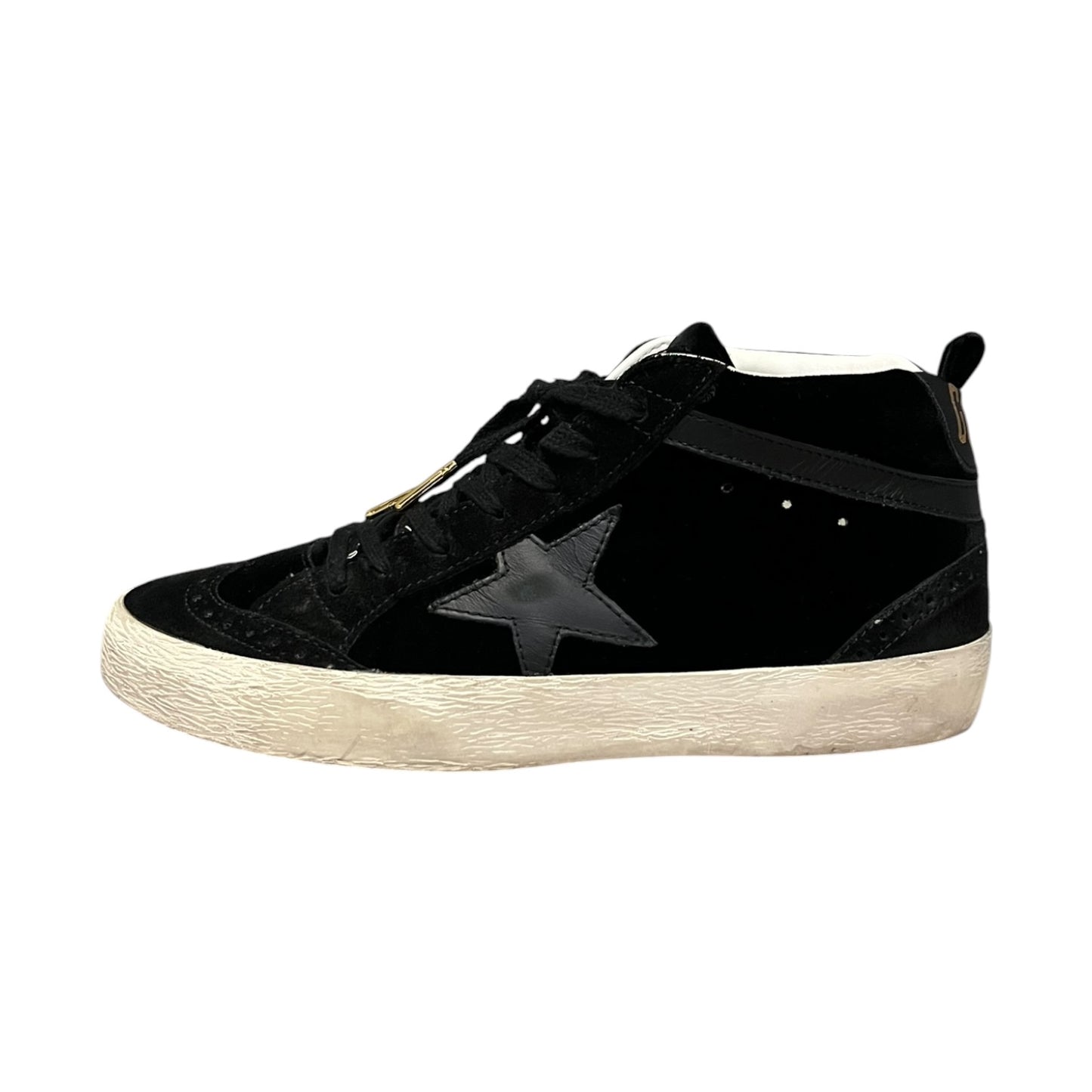 GOLDEN GOOSE Limited Edition Velvet Mid Star Sneakers | 39
