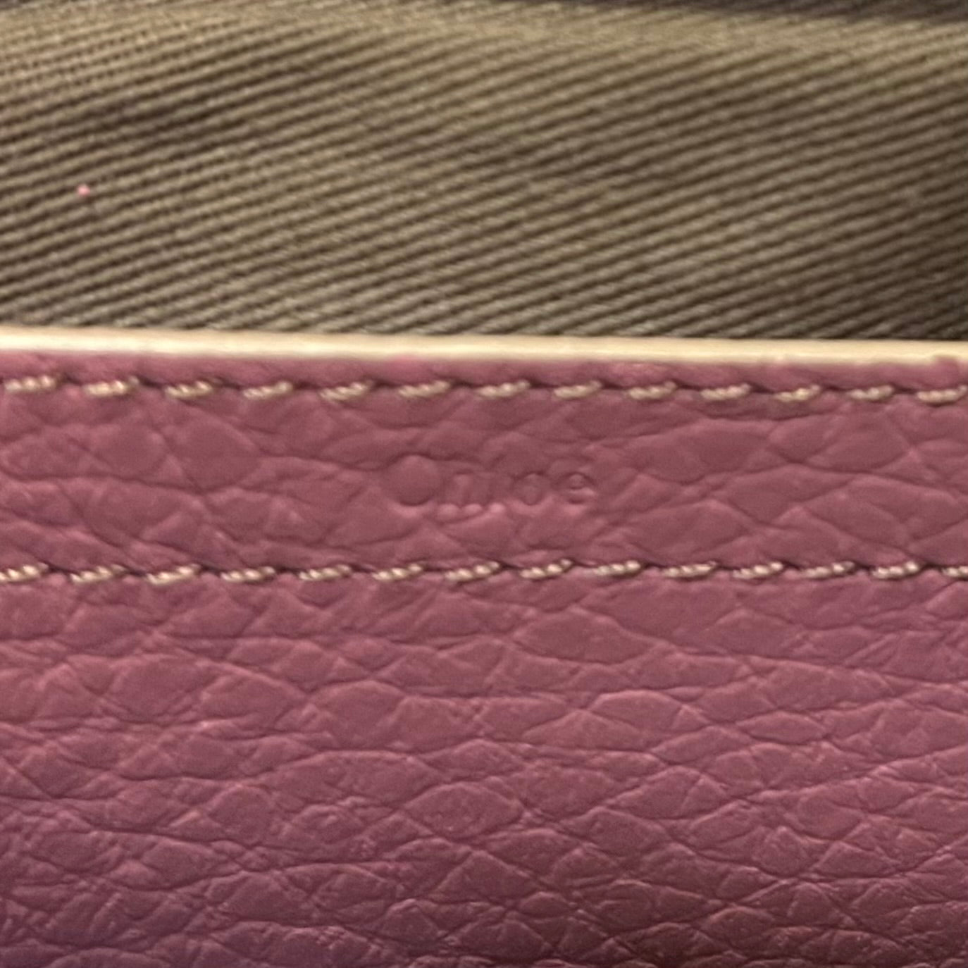 CHLOE Small Marcie Crossbody Shoulder Bag in Rose