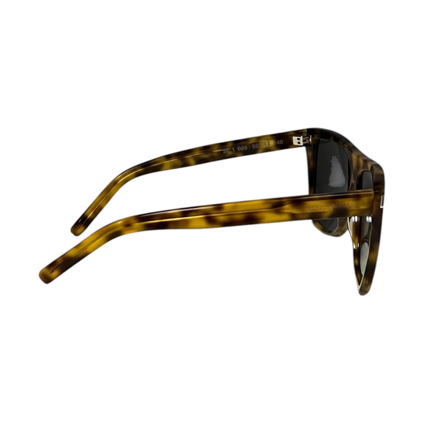 SAINT LAURENT Tortoise Mirror Lens Sunglasses