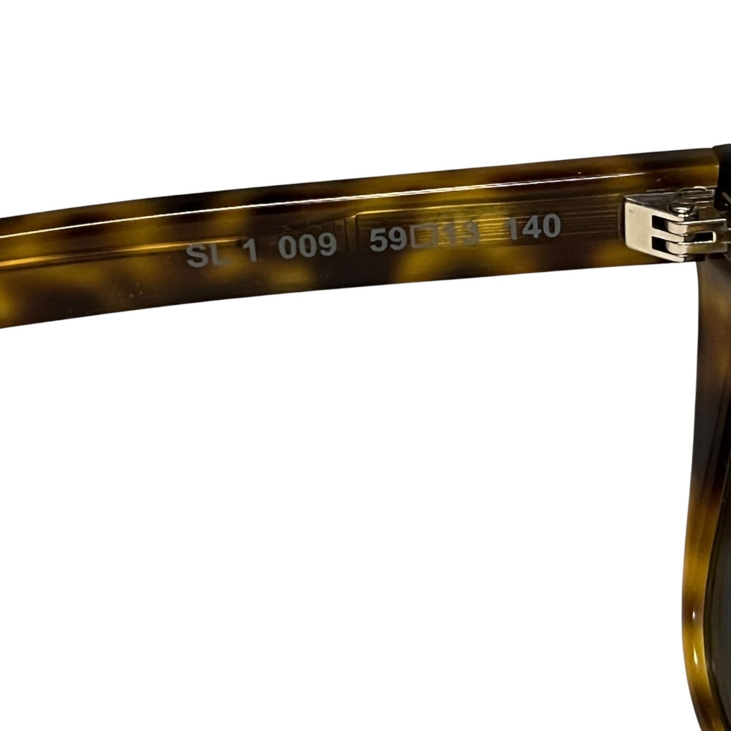SAINT LAURENT Tortoise Mirror Lens Sunglasses