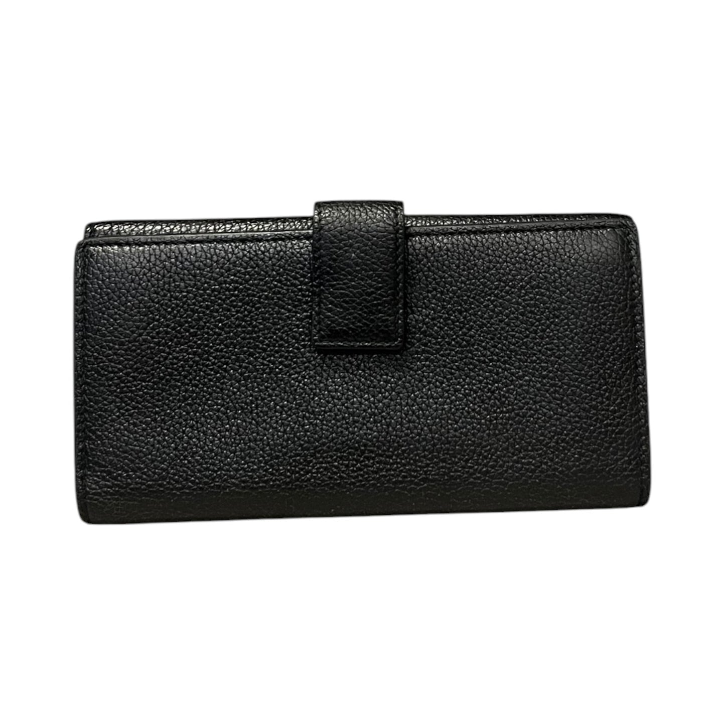 ALEXANDER MCQUEEN Skull Continental Wallet in Black