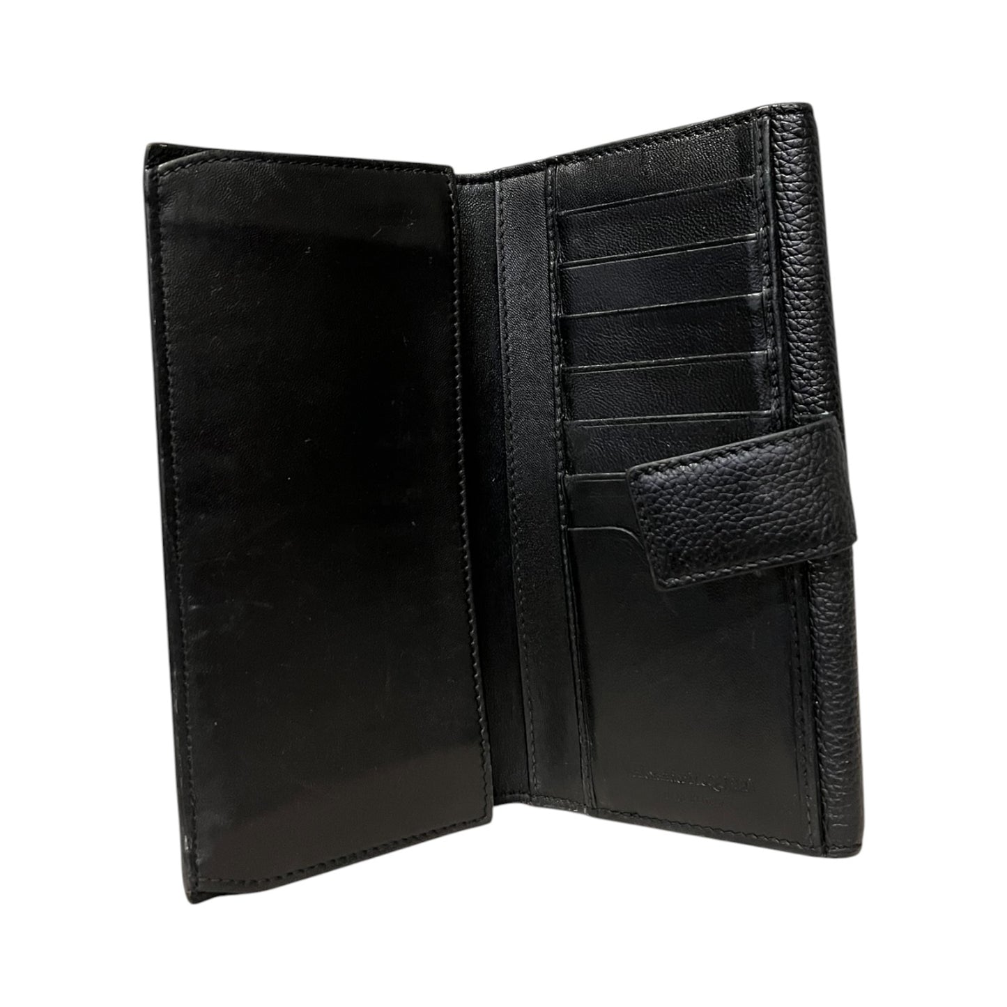 ALEXANDER MCQUEEN Skull Continental Wallet in Black