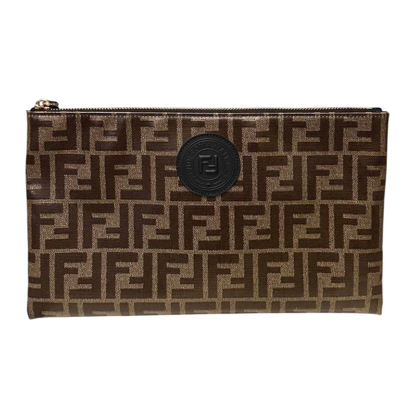 FENDI Zucca Flat Pouch