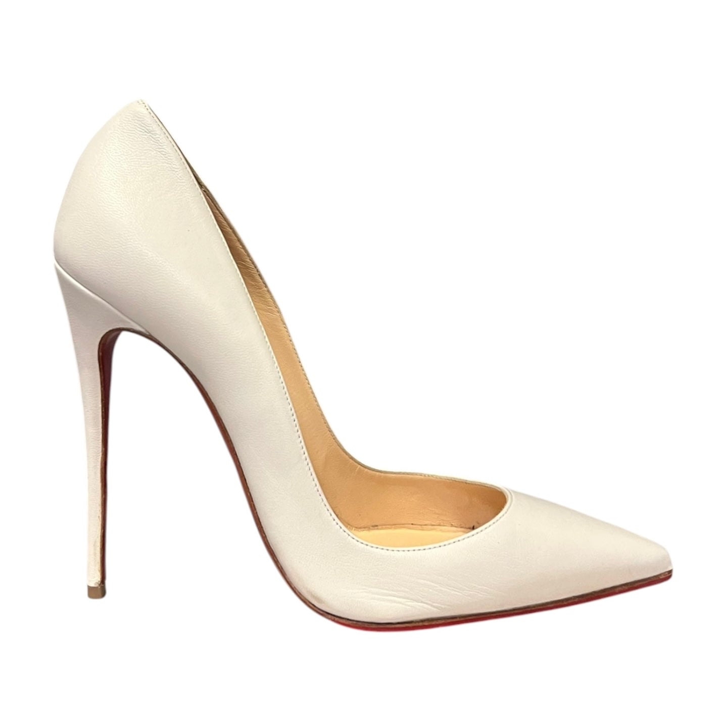 CHRISTIAN LOUBOUTIN So Kate Pumps in White | 38