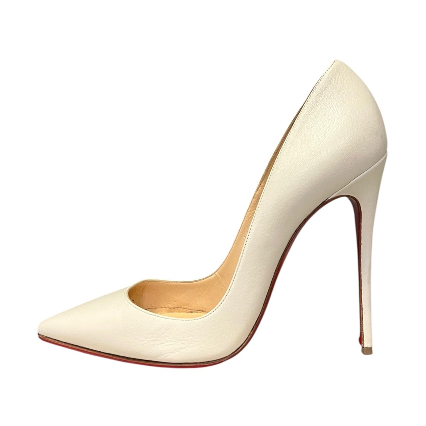 CHRISTIAN LOUBOUTIN So Kate Pumps in White | 38