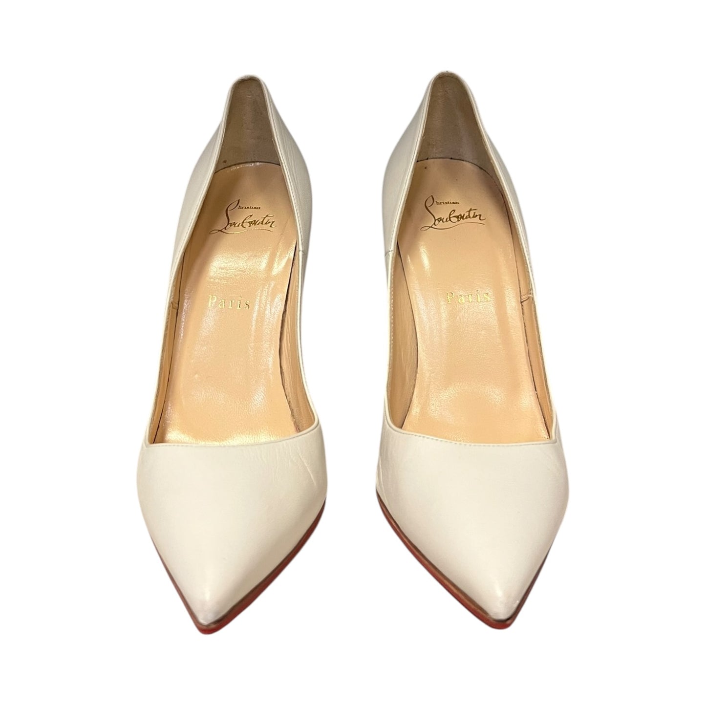 CHRISTIAN LOUBOUTIN So Kate Pumps in White | 38