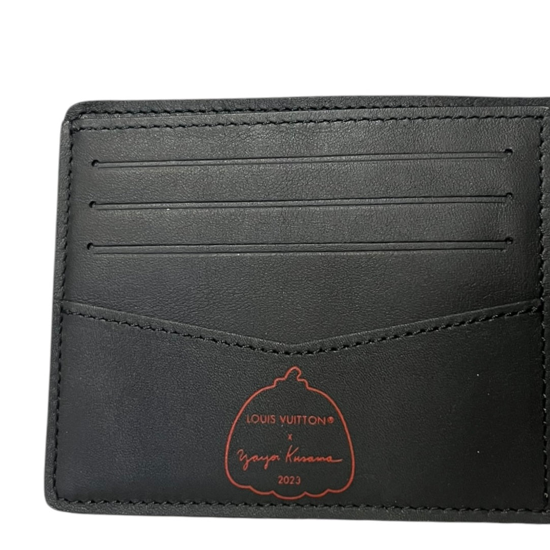 LOUIS VUITTON x Yayoi Kusama Infinity Dots Slender Wallet Taurillon Monogram Leather