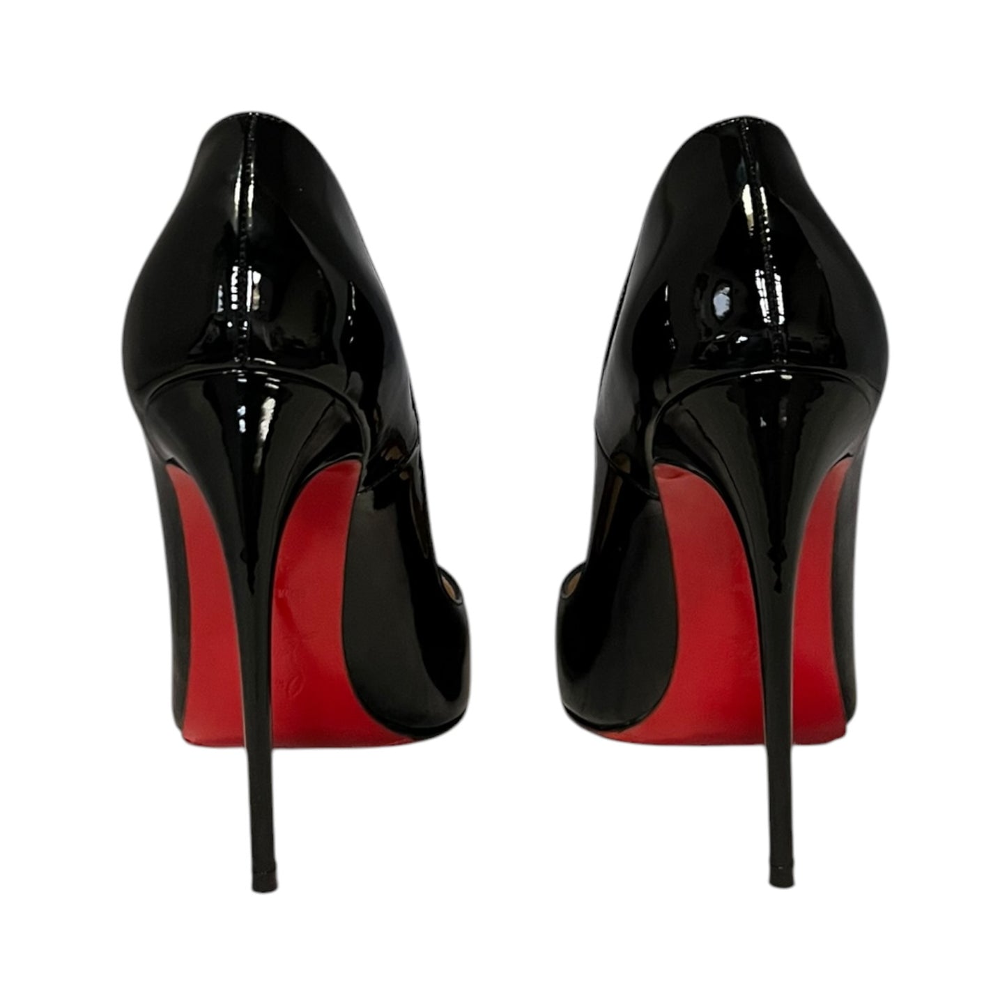 CHRISTIAN LOUBOUTIN So Kate 120 Patent Pumps in Black | 36.5
