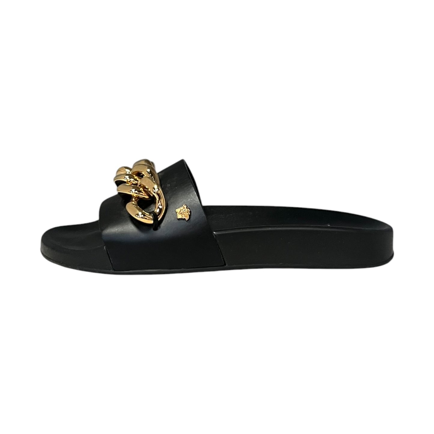 VERSACE Medusa Chain Slide Sandals
