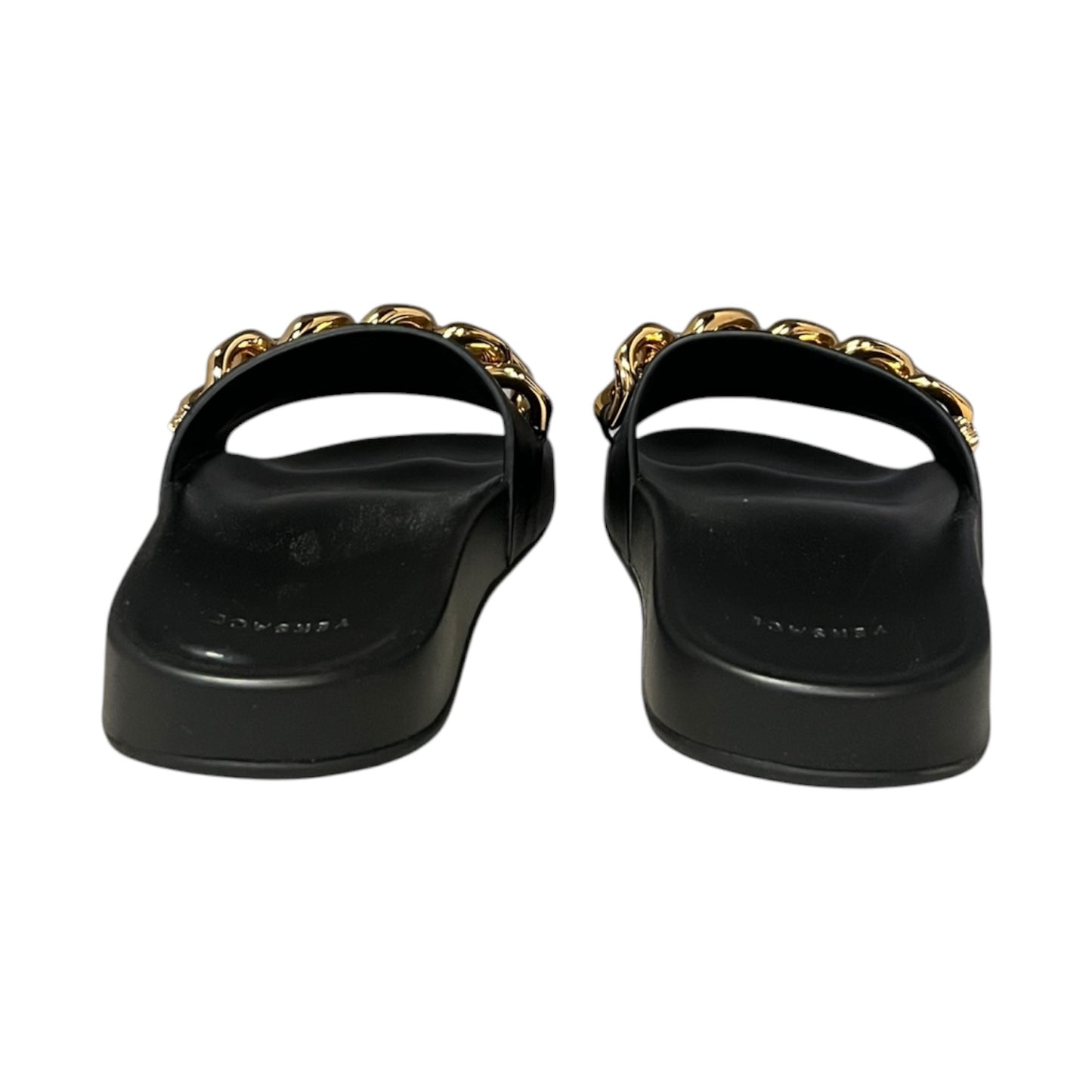 VERSACE Medusa Chain Slide Sandals