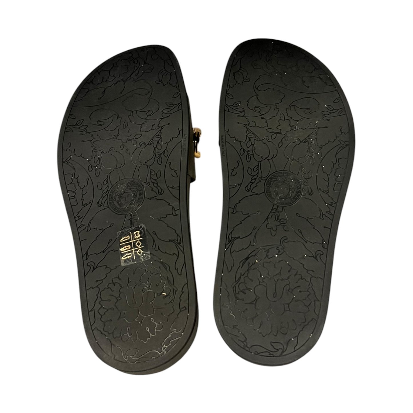 VERSACE Medusa Chain Slide Sandals