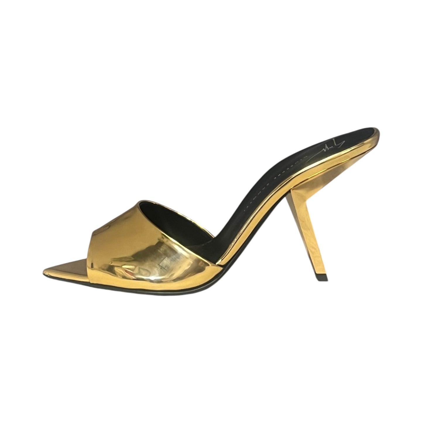 GIUSEPPE ZANOTTI Intriigo 90 Mules Gold | 36.5