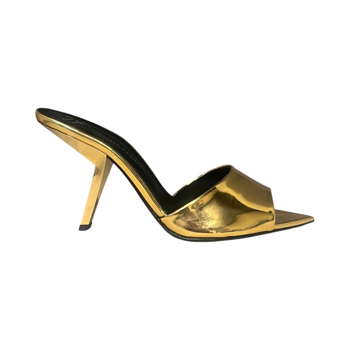 GIUSEPPE ZANOTTI Intriigo 90 Mules Gold | 36.5