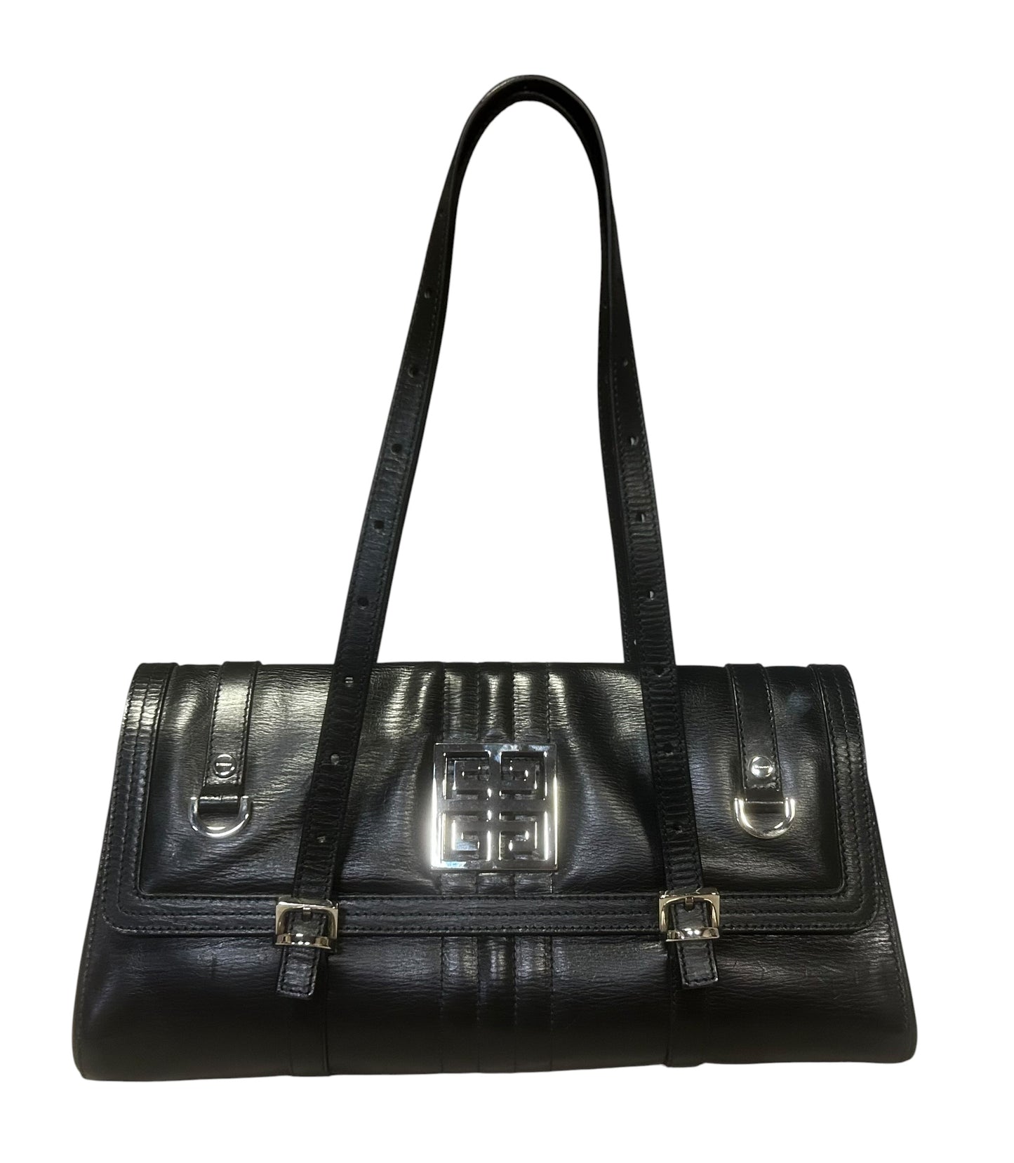 GIVENCHY Triangle Handbag in Black