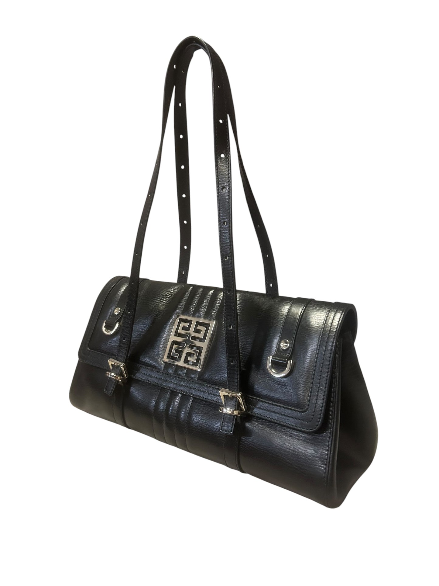 GIVENCHY Triangle Handbag in Black