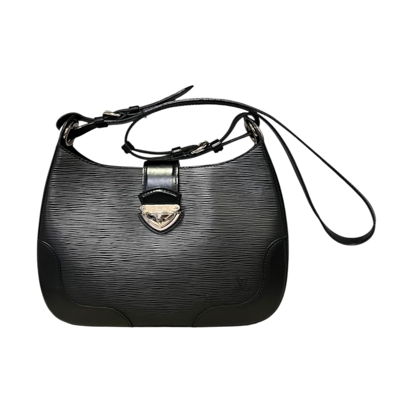 LOUIS VUITTON Epi Musette Bagatelle in Black