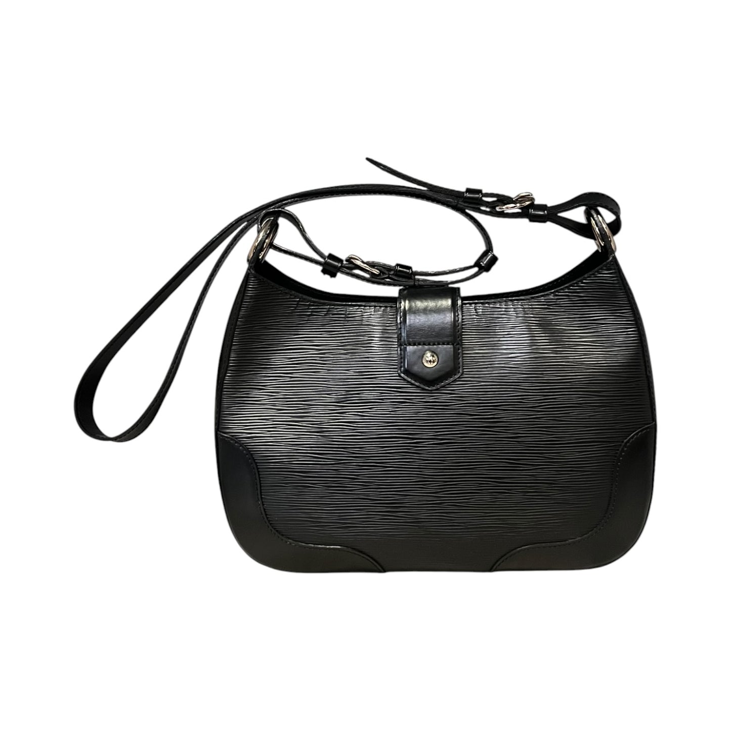 LOUIS VUITTON Epi Musette Bagatelle in Black