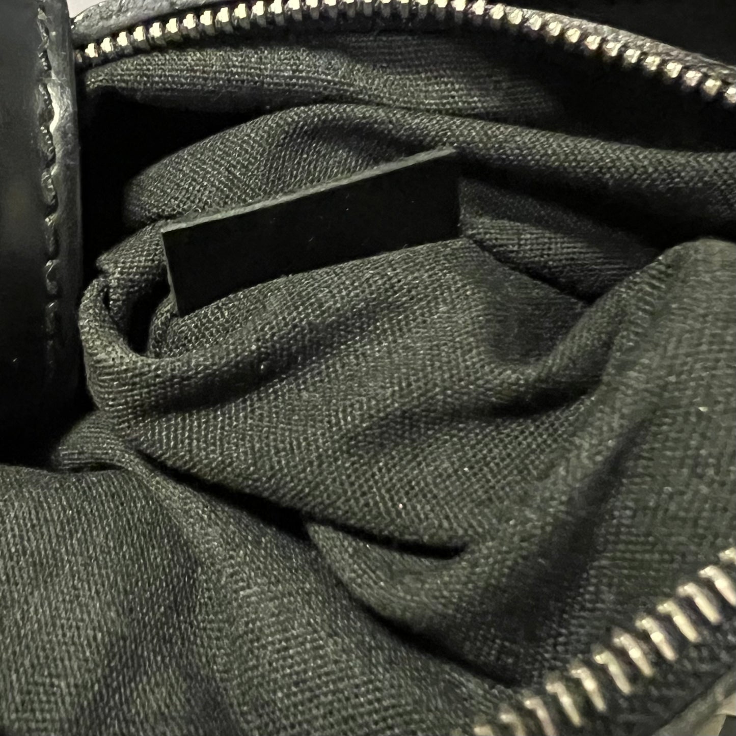 LOUIS VUITTON Epi Musette Bagatelle in Black