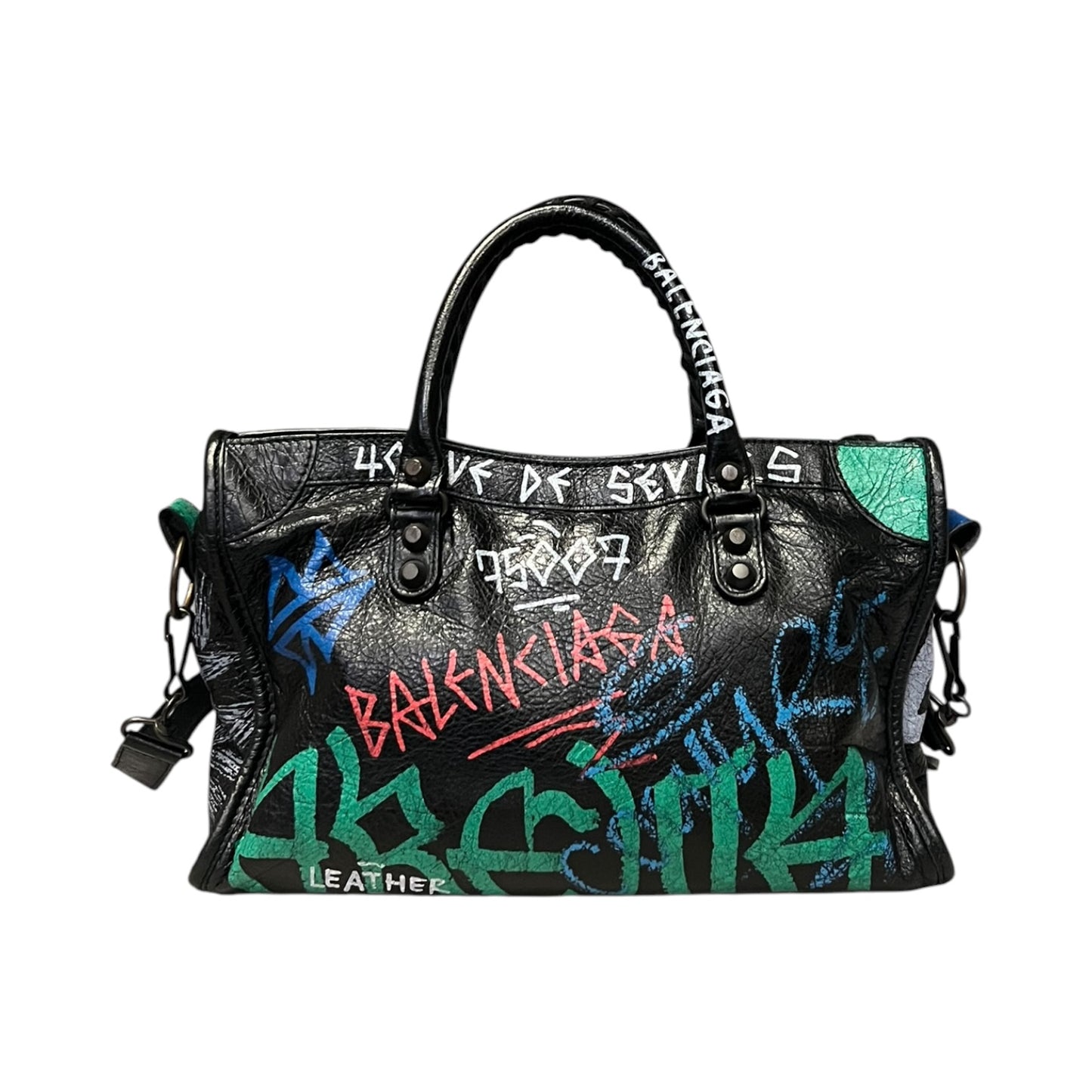BALENCIAGA Grafitti City Bag