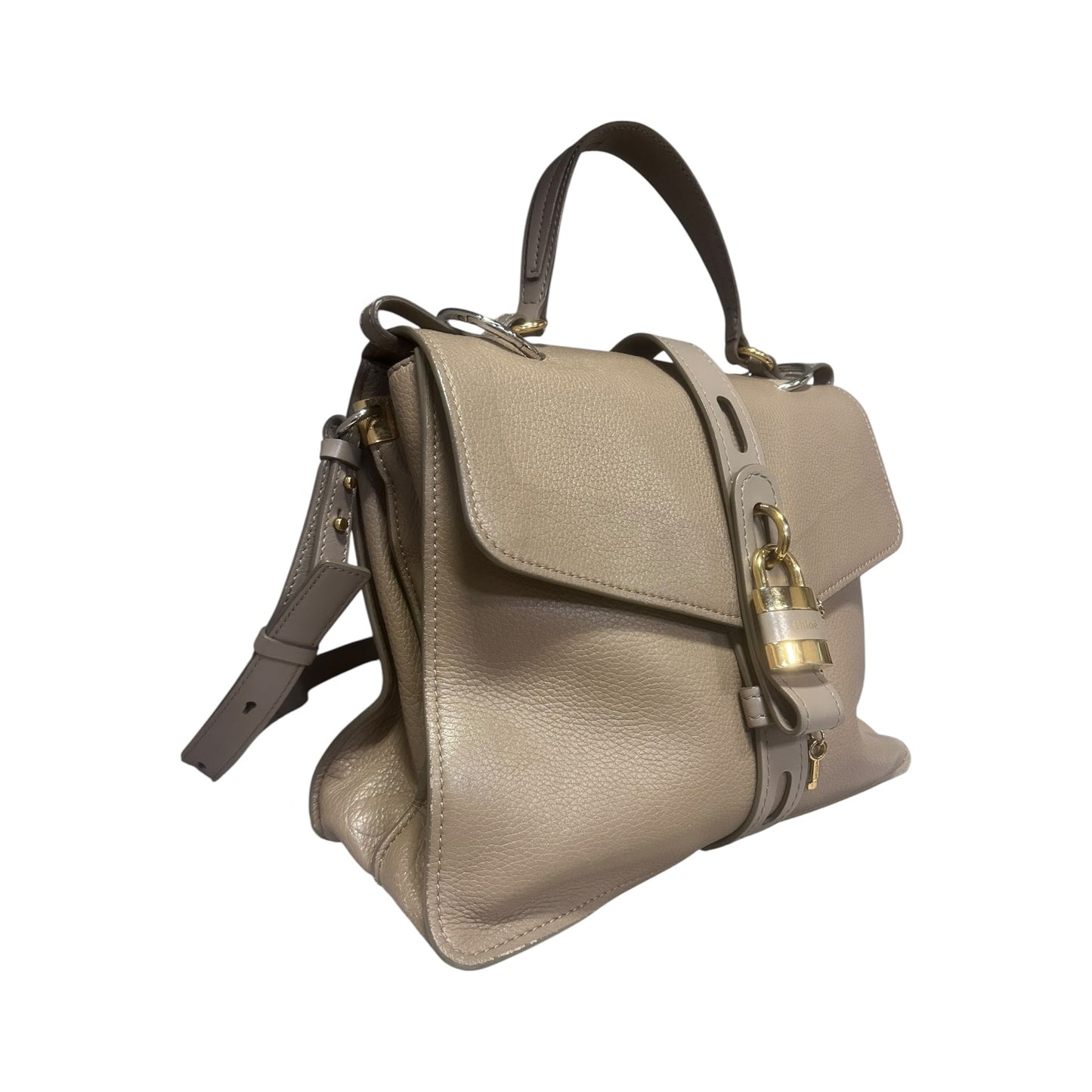CHLOE Aby Day Bag in Taupe | Large