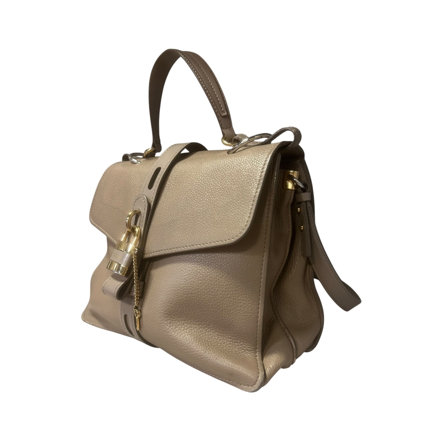 CHLOE Aby Day Bag in Taupe | Large