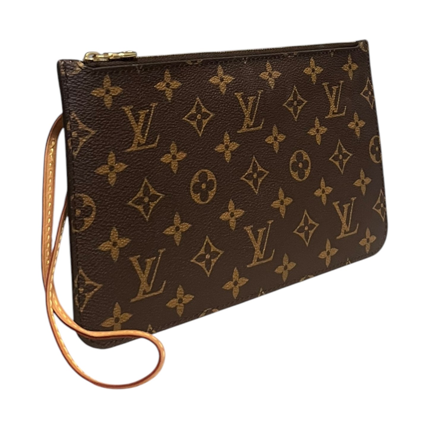 LOUIS VUITTON Neverfull Pochette Wristlet
