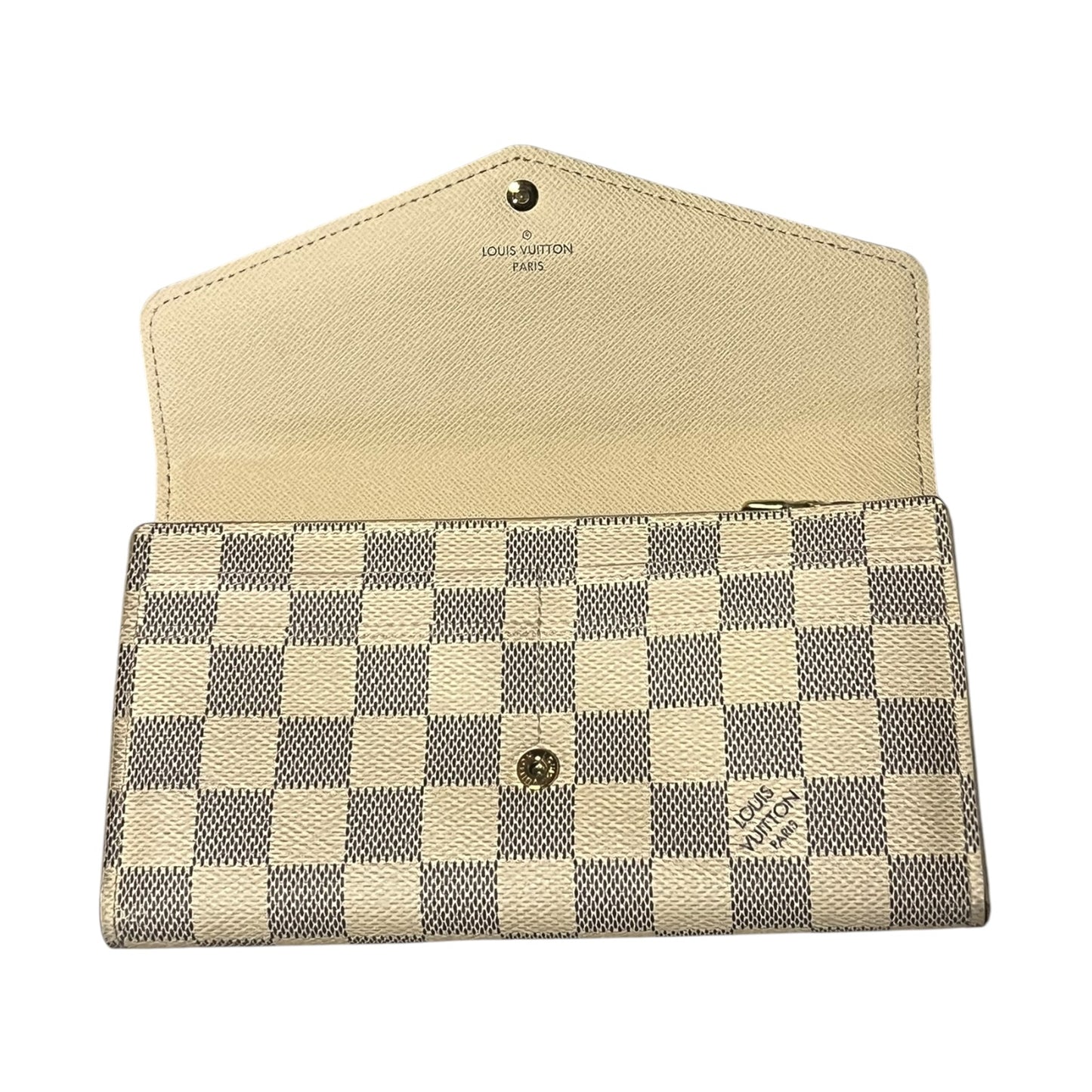 LOUIS VUITTON Sarah Wallet in Damier Azure