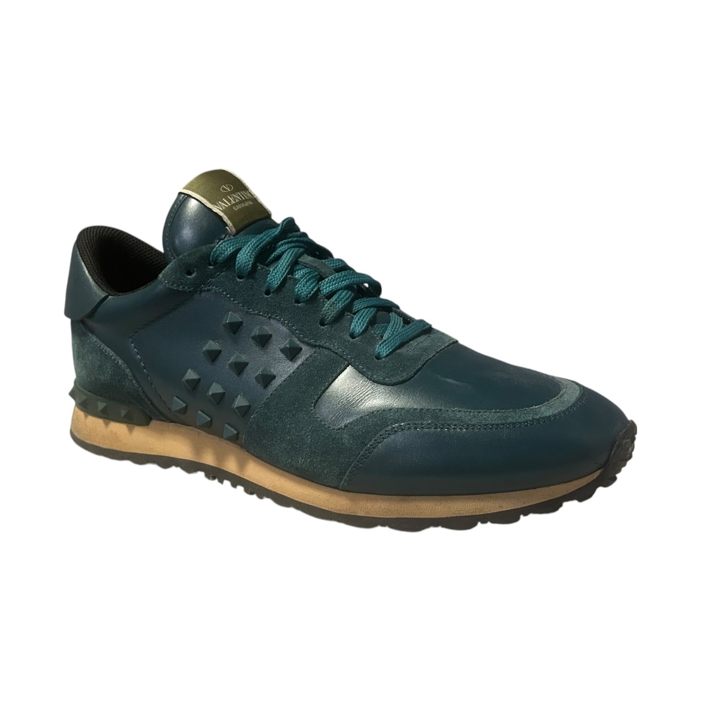 VALENTINO Rockrunner Sneakers in Teal