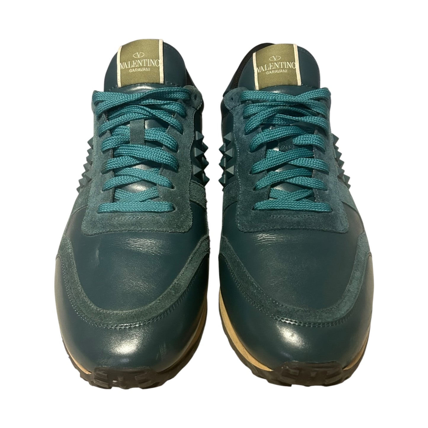 VALENTINO Rockrunner Sneakers in Teal