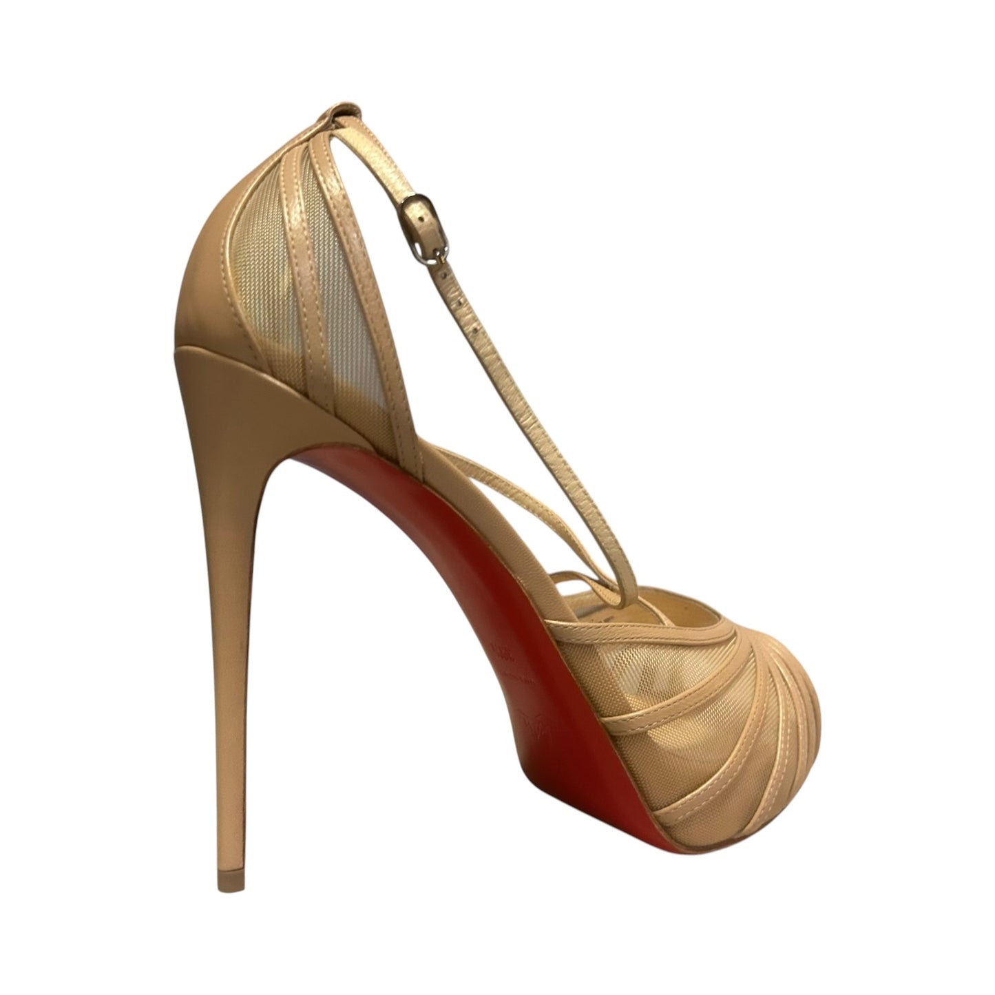 LOUBOUTIN Filamenta 120 Sandals in Nude | 39.5
