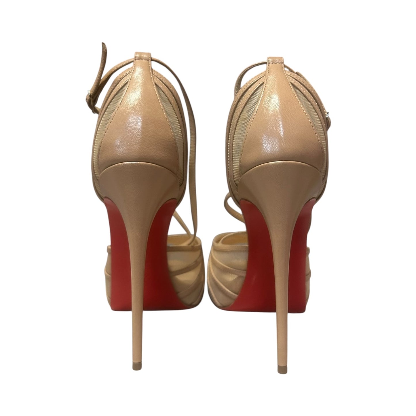 LOUBOUTIN Filamenta 120 Sandals in Nude | 39.5
