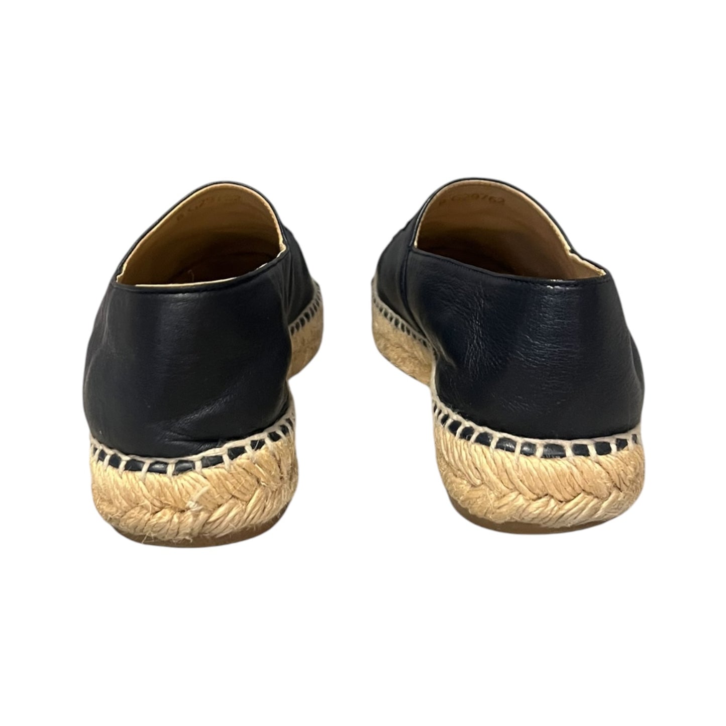 CHANEL Captoe Espadrilles Navy Black | 38