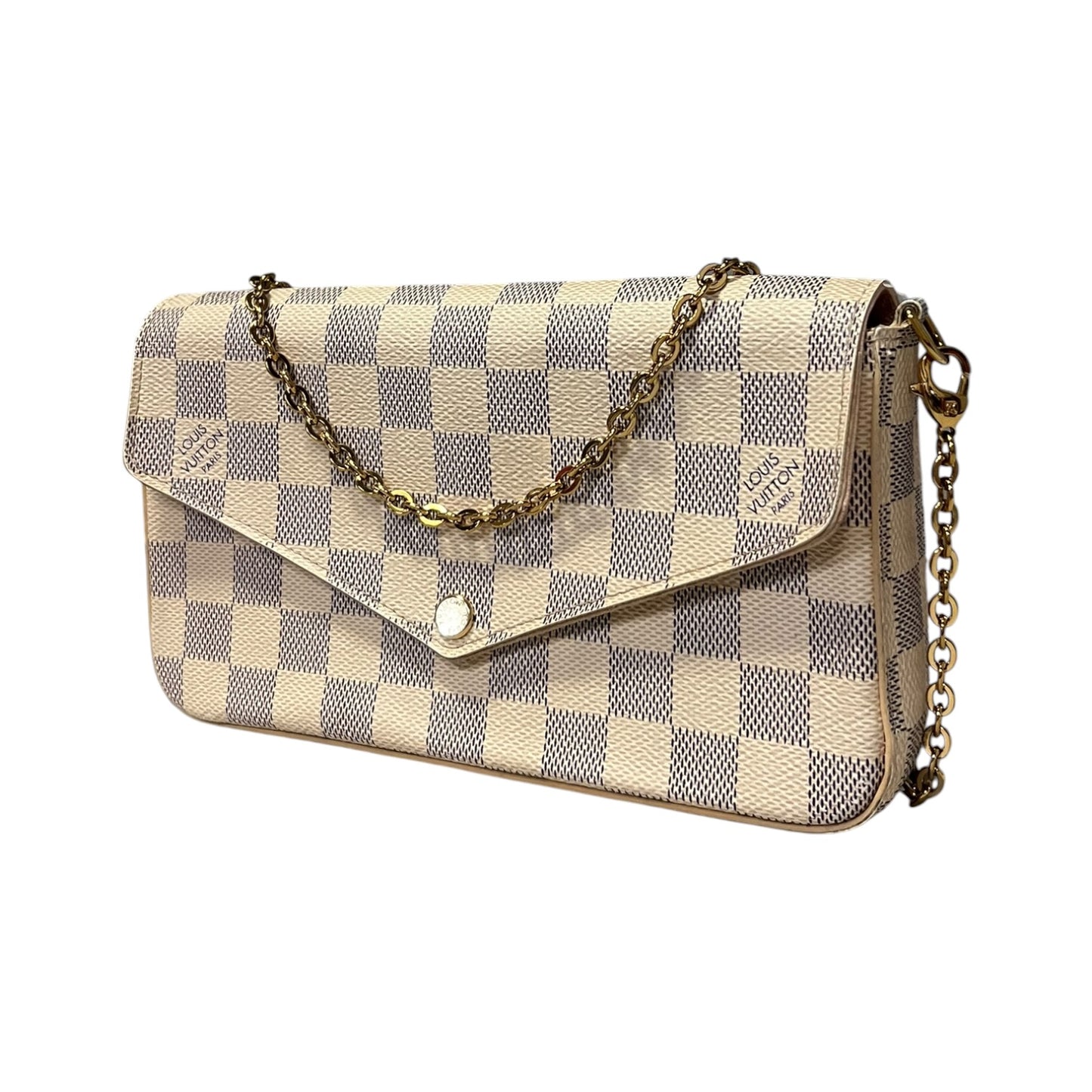 LOUIS VUITTON Pochette Felicie Damier Azur