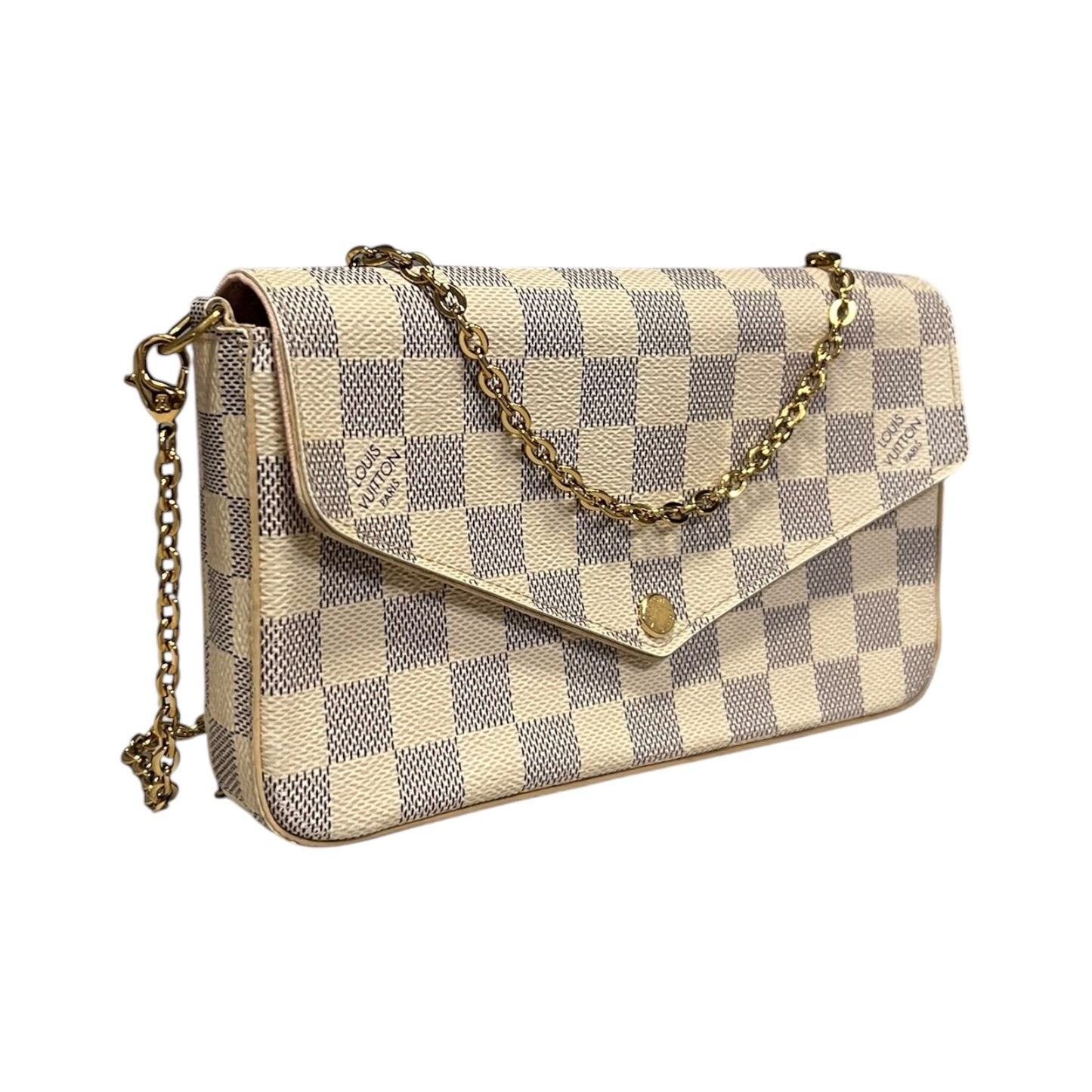 LOUIS VUITTON Pochette Felicie Damier Azur