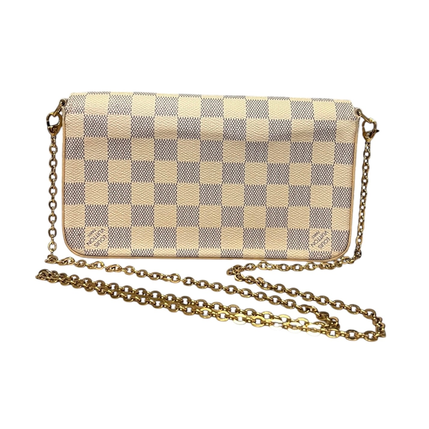 LOUIS VUITTON Pochette Felicie Damier Azur