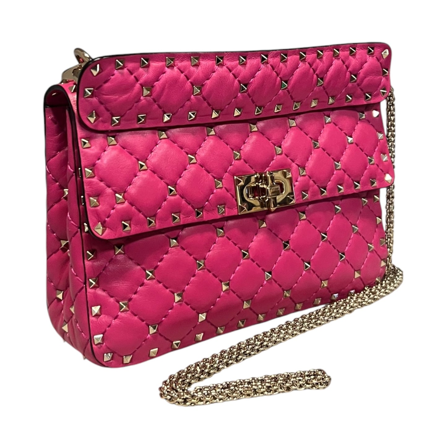 VALENTINO Rockstud Spike Medium Top Handle Crossbody