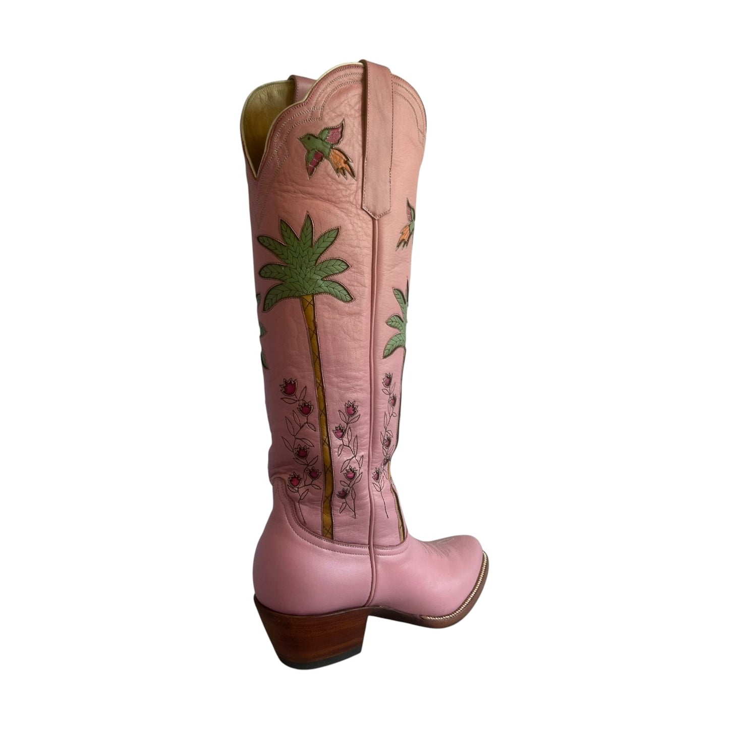 PETITE PALOMA Isla Cowgirl Boots in Pink | 37.5