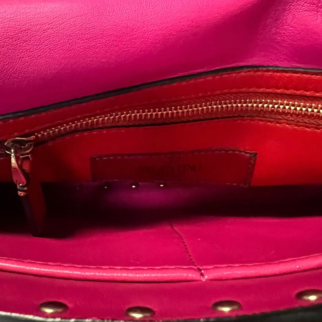 VALENTINO Rockstud Spike Medium Top Handle Crossbody