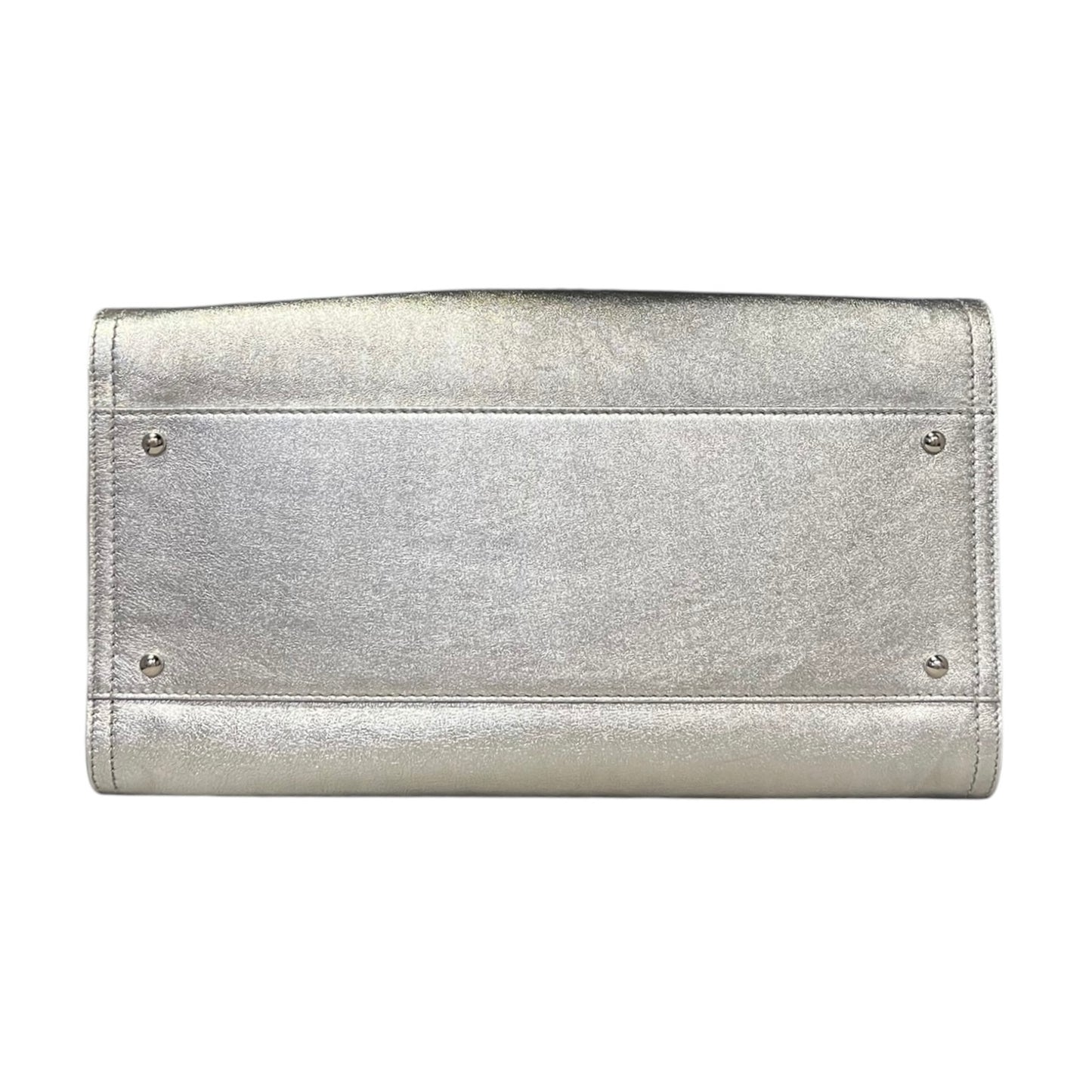 CHANEL Shopping Tote Large Silver 22A
