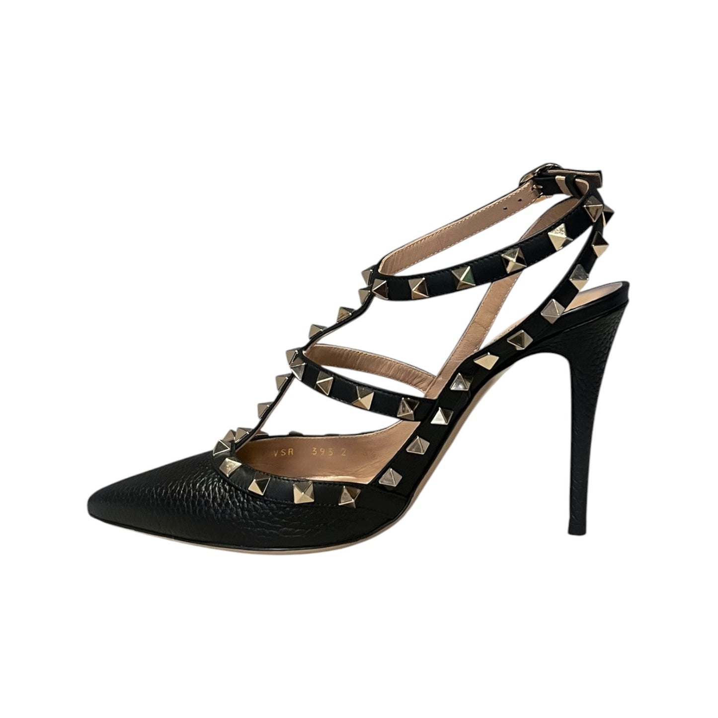 VALENTINO Rockstud Sandals in Black | 38.5