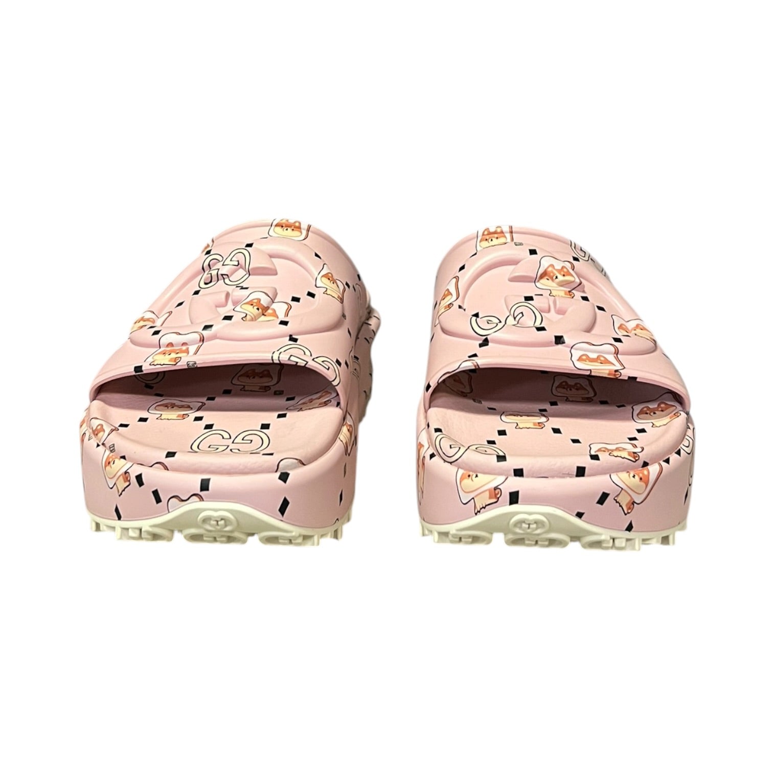 GUCCI Pikarar X Gucci Slide Sandals in Pink | 39 – More Than You
