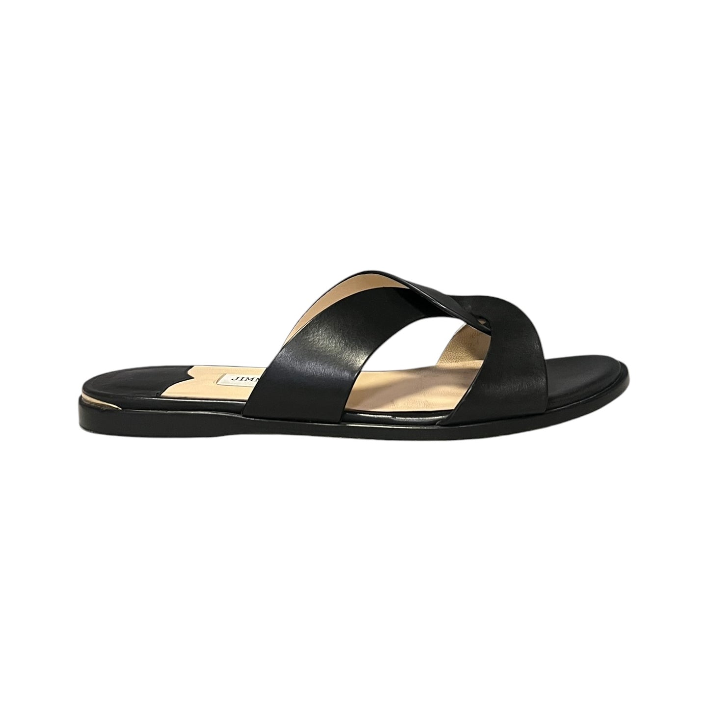 JIMMY CHOO Atia Slide Sandal in Black |