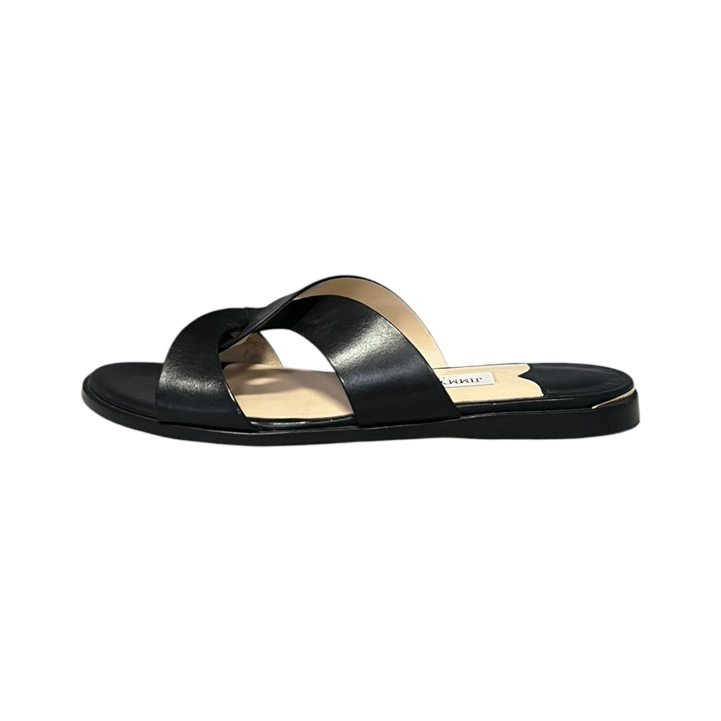 JIMMY CHOO Atia Slide Sandal in Black |