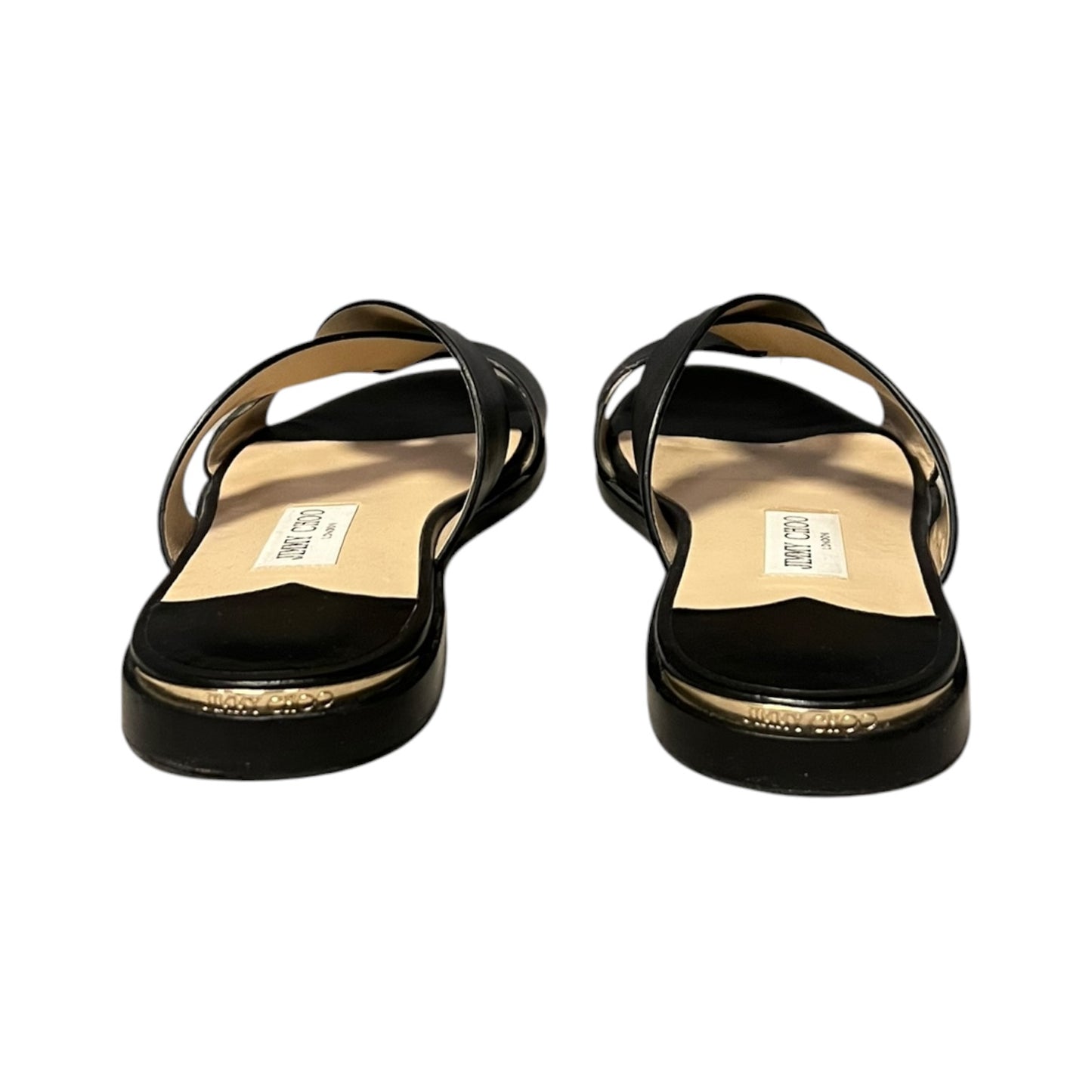 JIMMY CHOO Atia Slide Sandal in Black |