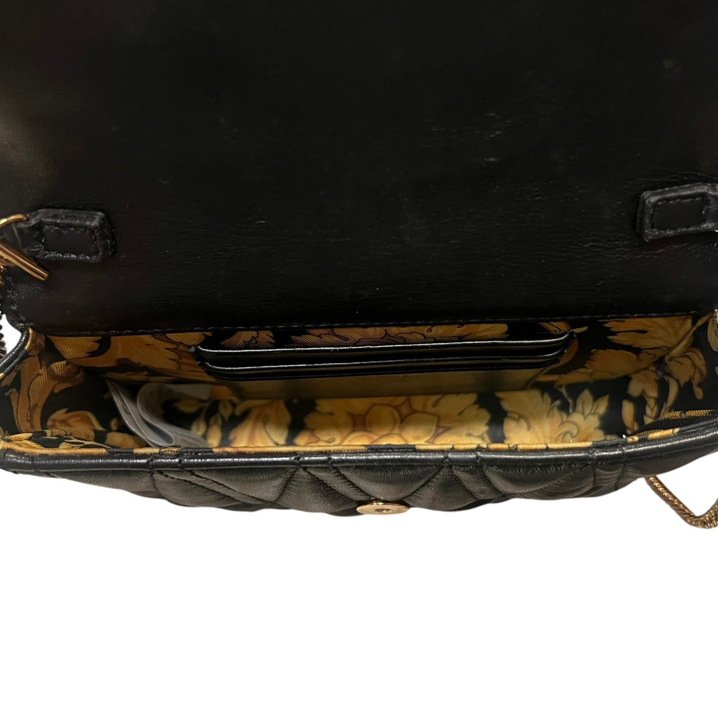 VERSACE Virtus Mini Bag in Black