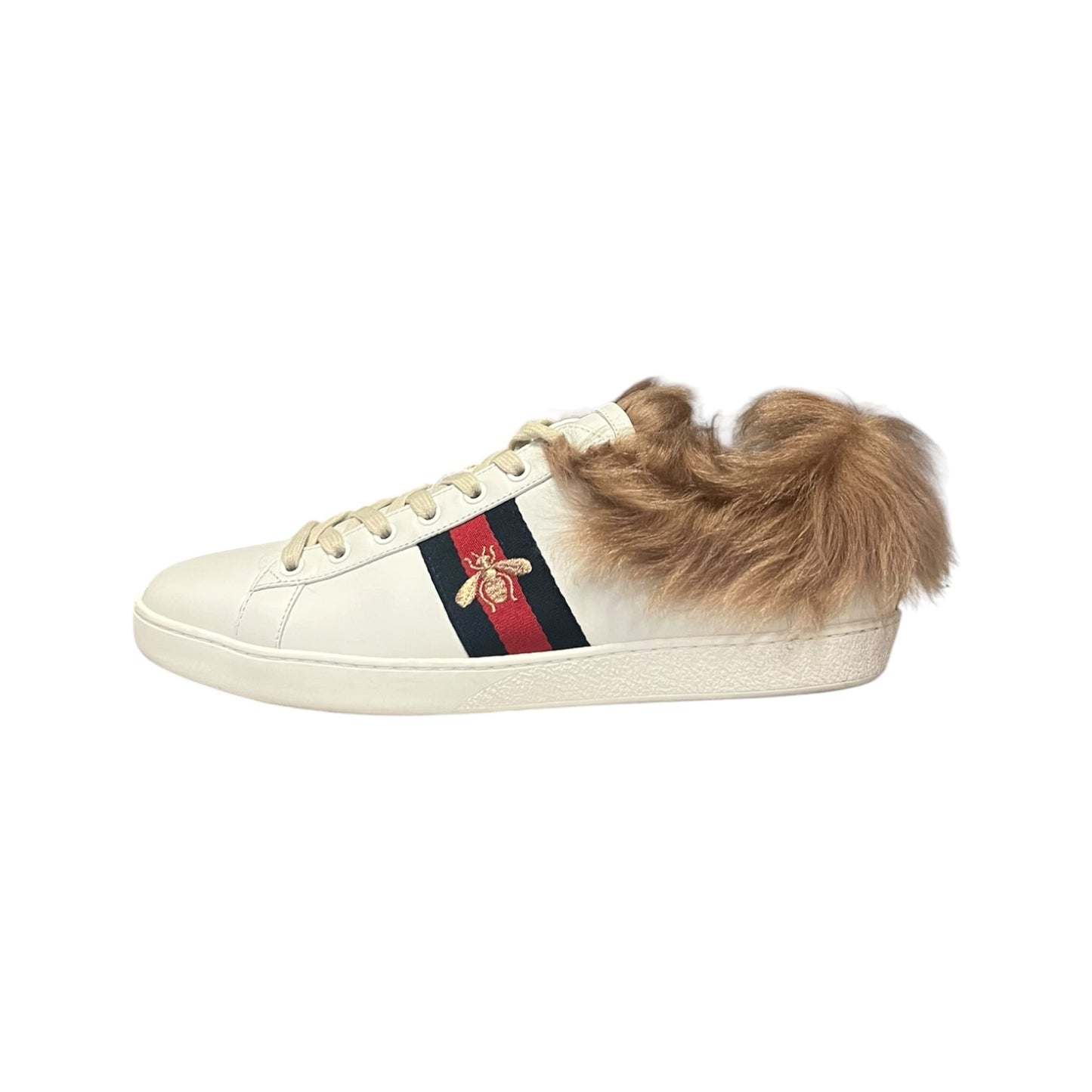 GUCCI New Ace Embroidered Bee Sneakers | Mens 8; Womens 10