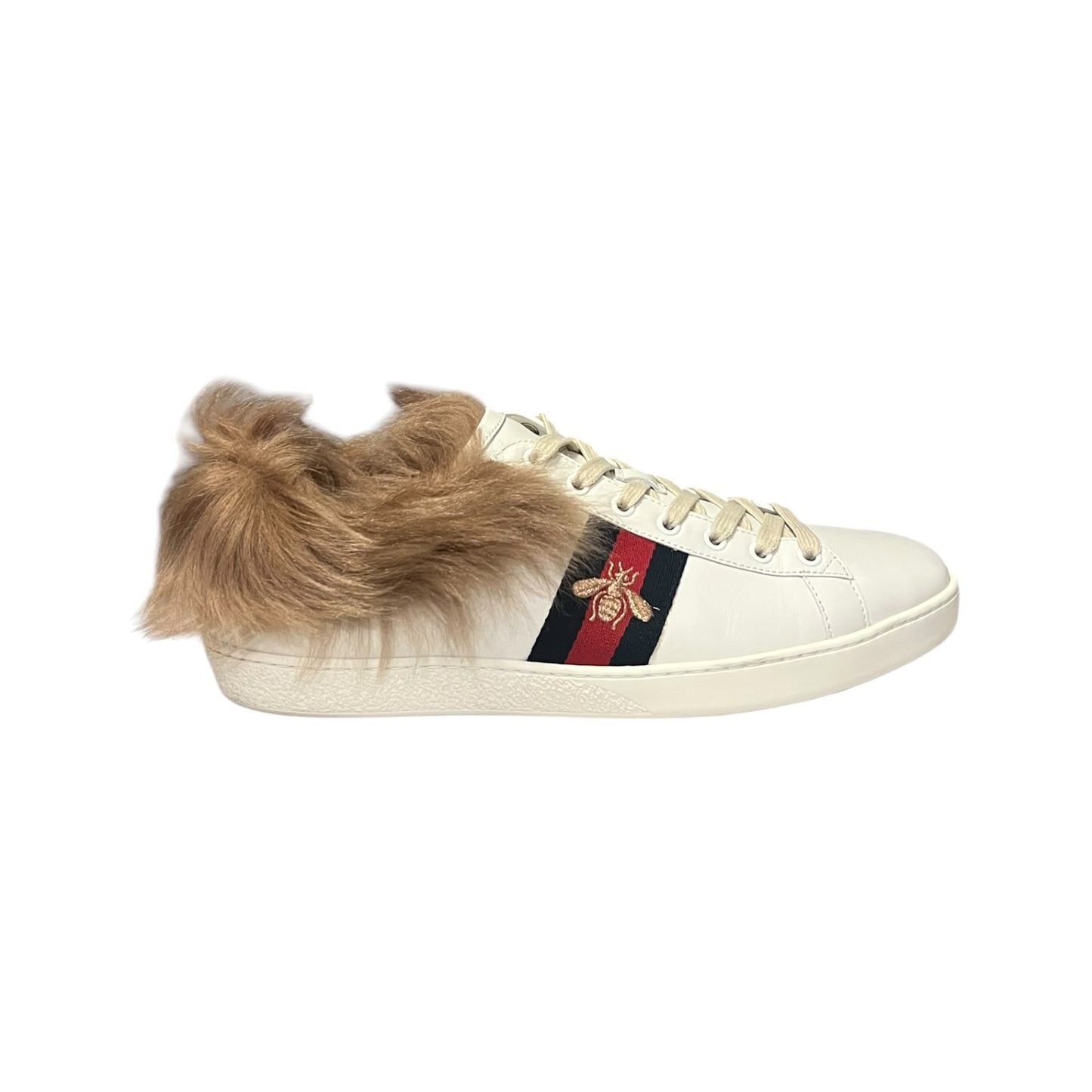 GUCCI New Ace Embroidered Bee Sneakers | Mens 8; Womens 10