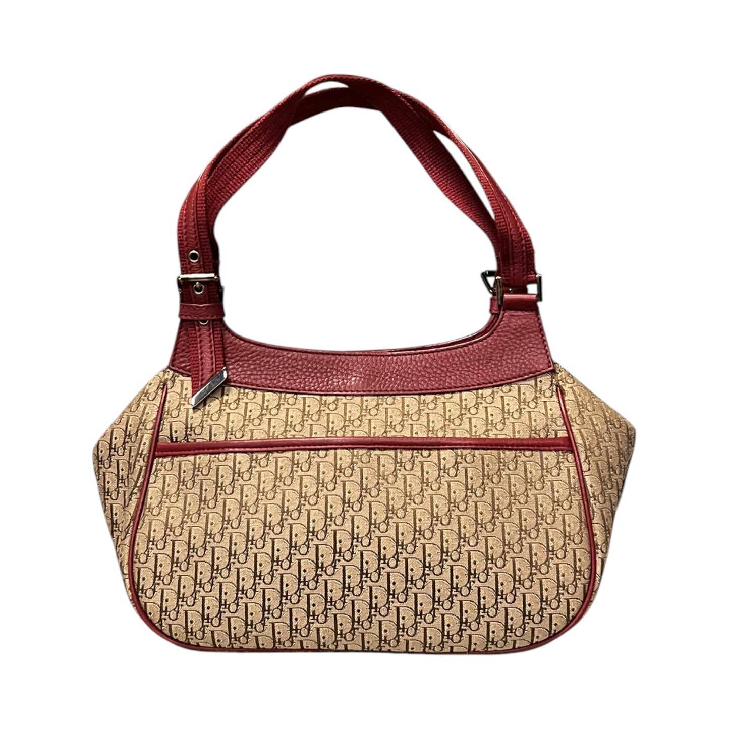 DIOR Diorissimo Street Chic Shoulder Bag in Red